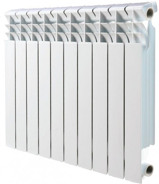 Радіатор біметалічний QUEEN THERM Д/В: 820/560, 10 секцій